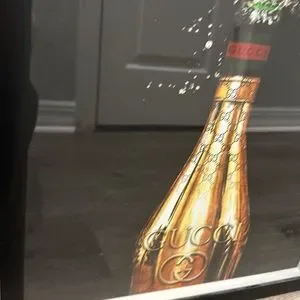 Oliver Gal | Art | Oliver Gal Gucci Italian Champagne Portrait